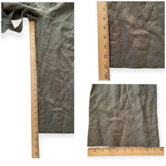 Everlane The Linen Jumpsuit in Pewter Green, Size 4, NWT - Picture 16 of 16